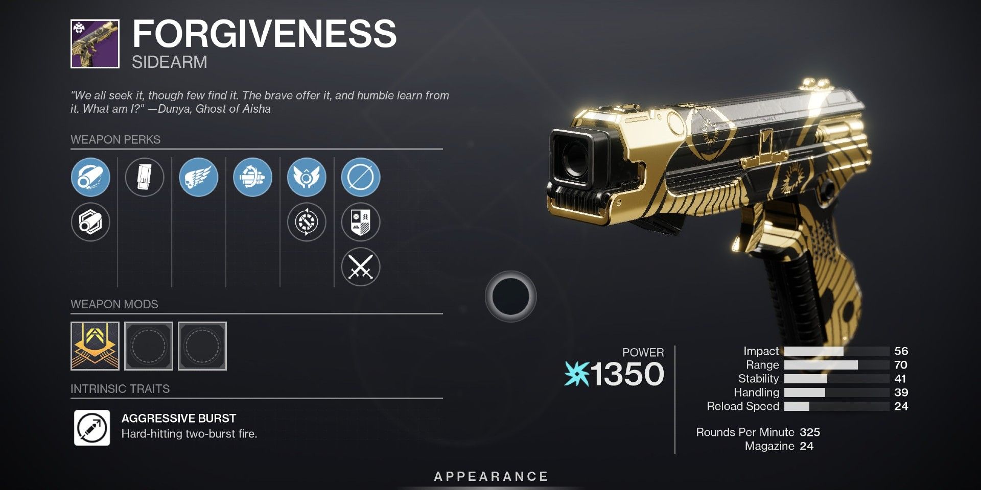 The Best Perks For Forgiveness In Destiny 2