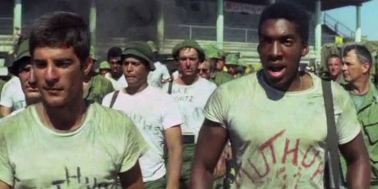 A training scene in The Boys From Company C 