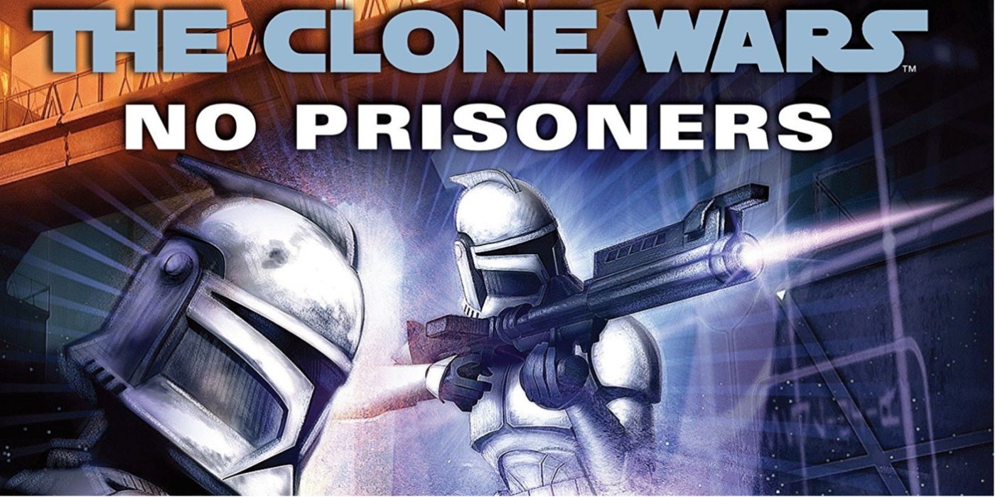The Clone Wars No Prisoners front cover artwork
