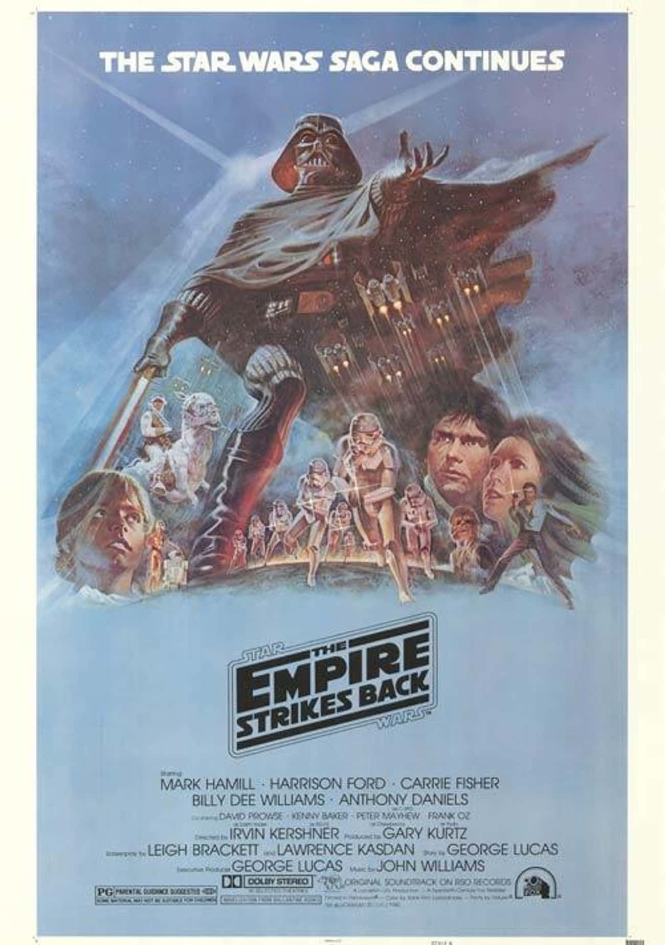 The Empire Strikes Back style B Theatrical release poster