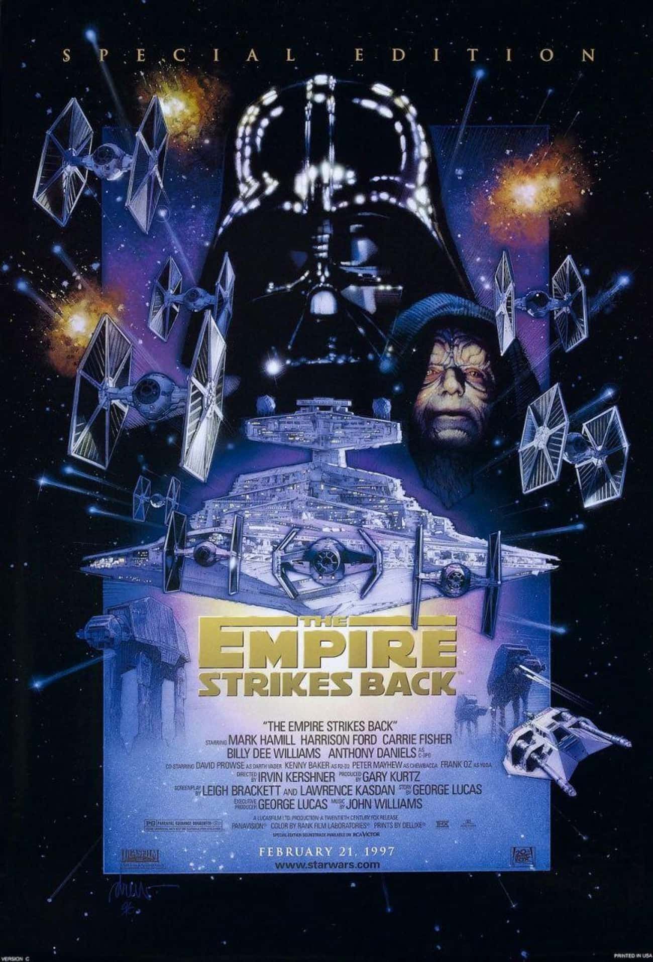 The Empire Strikes Back special edition poster