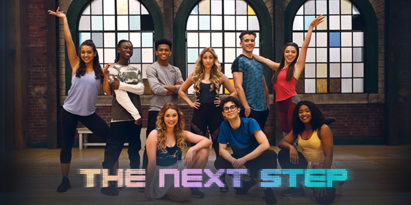 The Next Step cast posing together