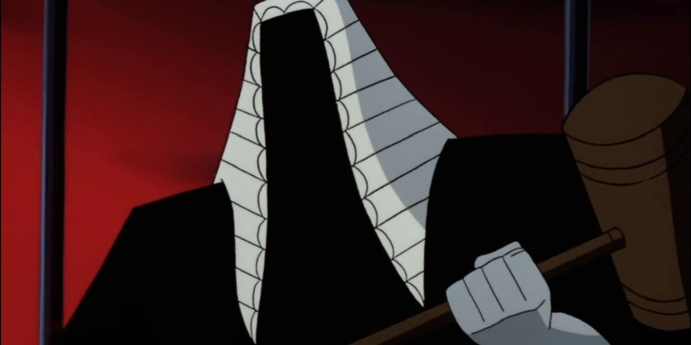 The judge with no face in Batman the Animated Series