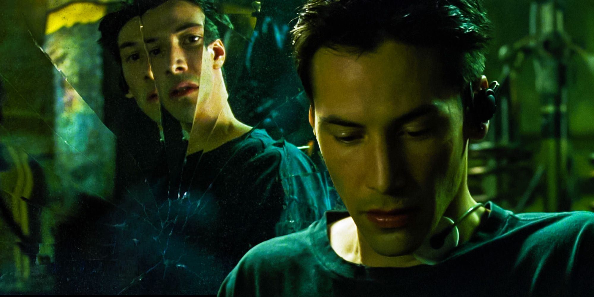 The Matrix Neo Mirror Scene