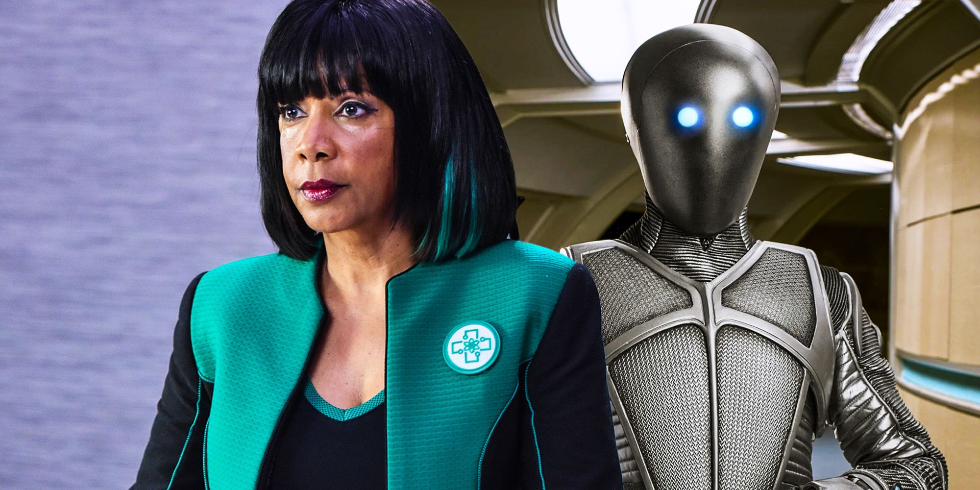 The orville Dr. Claire and Isaac Romance Tease