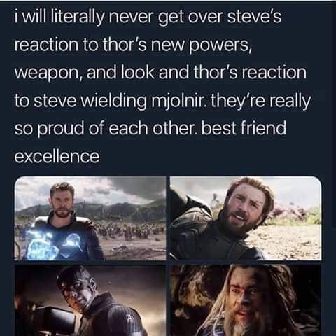 Thor Friendship Captain America Meme