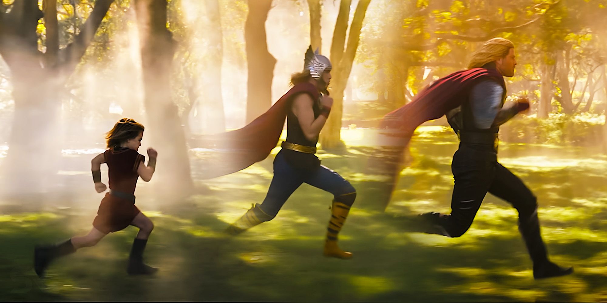 Thor love and thunder teased four versions of Thor