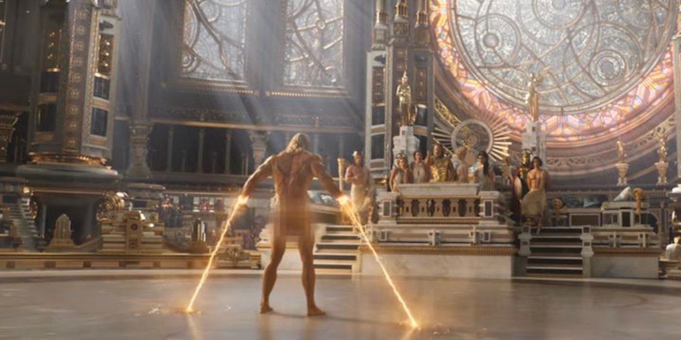 Thor's Butt in Thor Love and Thunder