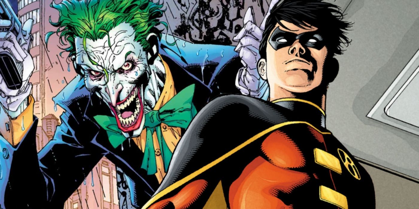 Tim Drake Robin and Joker DC Comics