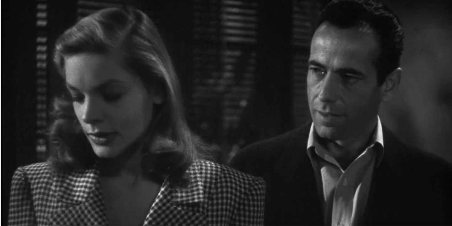 Lauren Baccall and Humphrey Bogart in To Have and Have Not