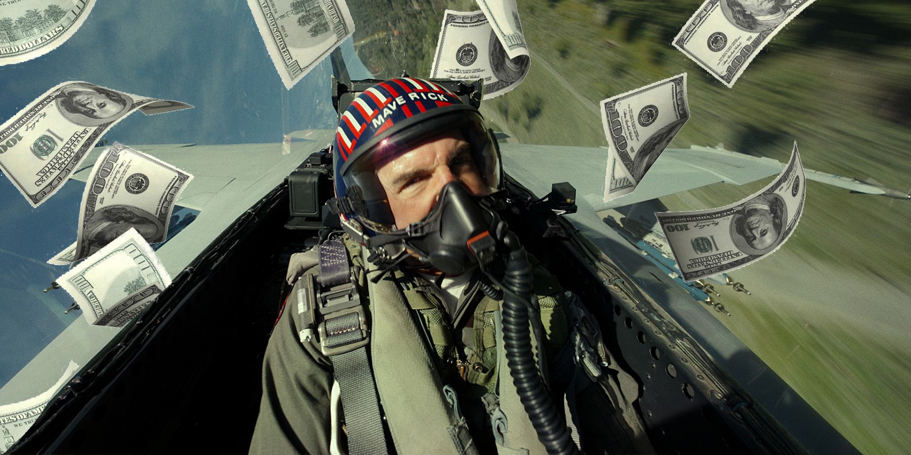 Top Gun 2 Box Office win Tom Cruise money