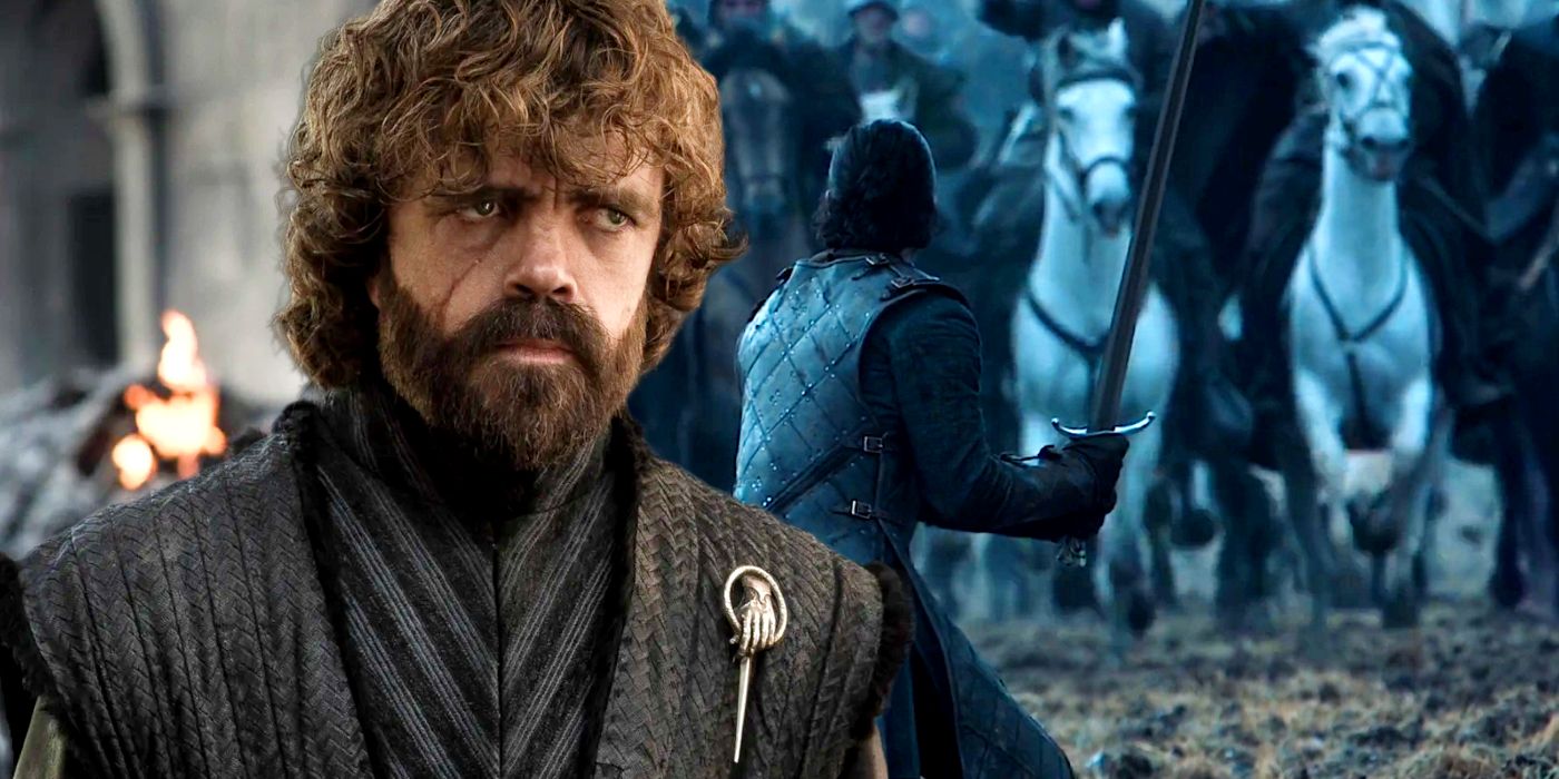 Tyrion e Jon Snow em Game of Thrones