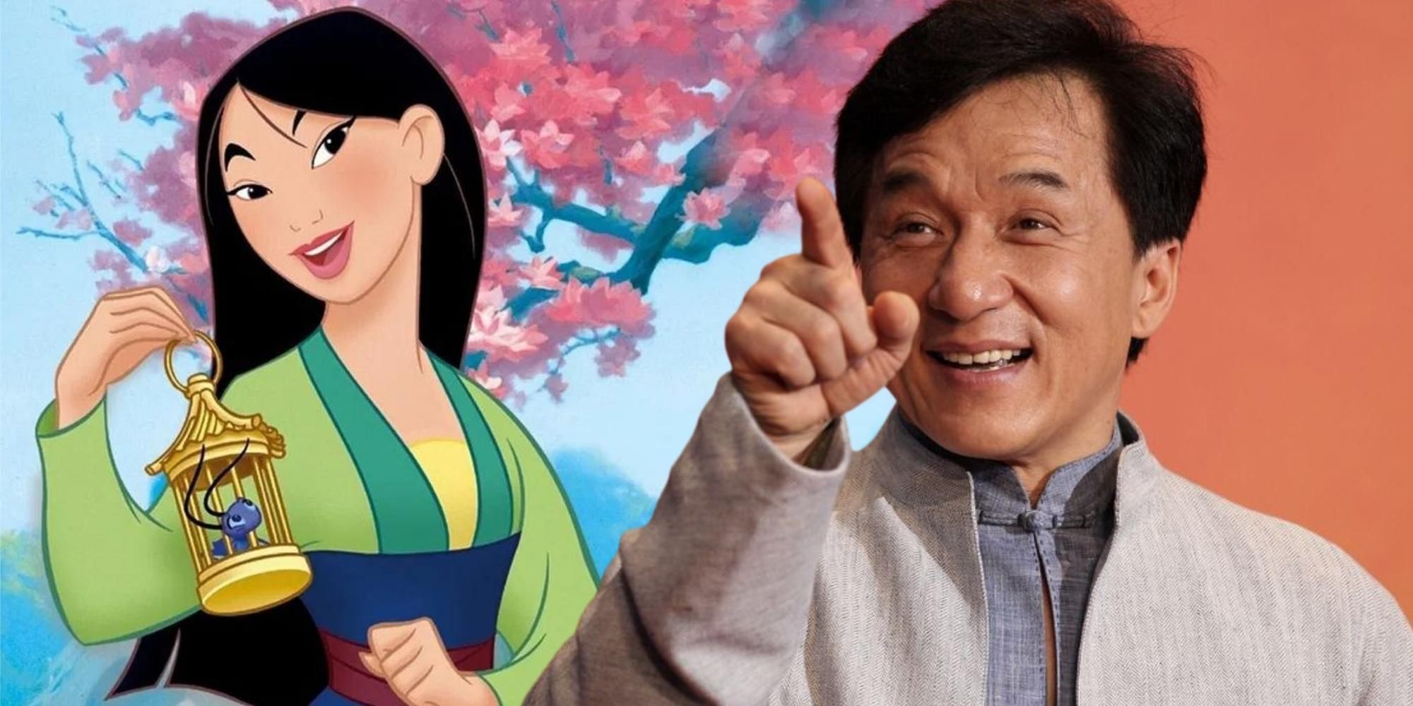 Jackie Chan's role in 1998 Mulan