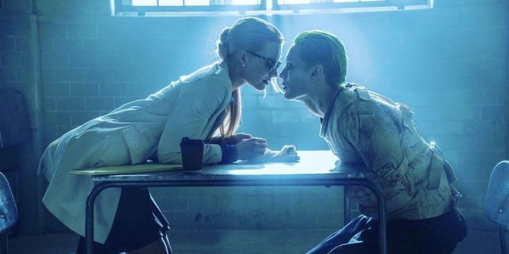 Harley Quinn and the Joker in Suicide Squad
