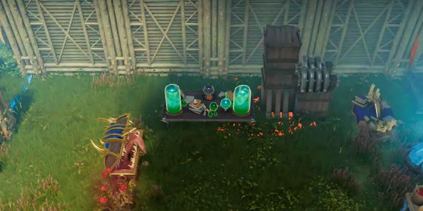 V Rising Alchemy Laboratory Table Room Flooring