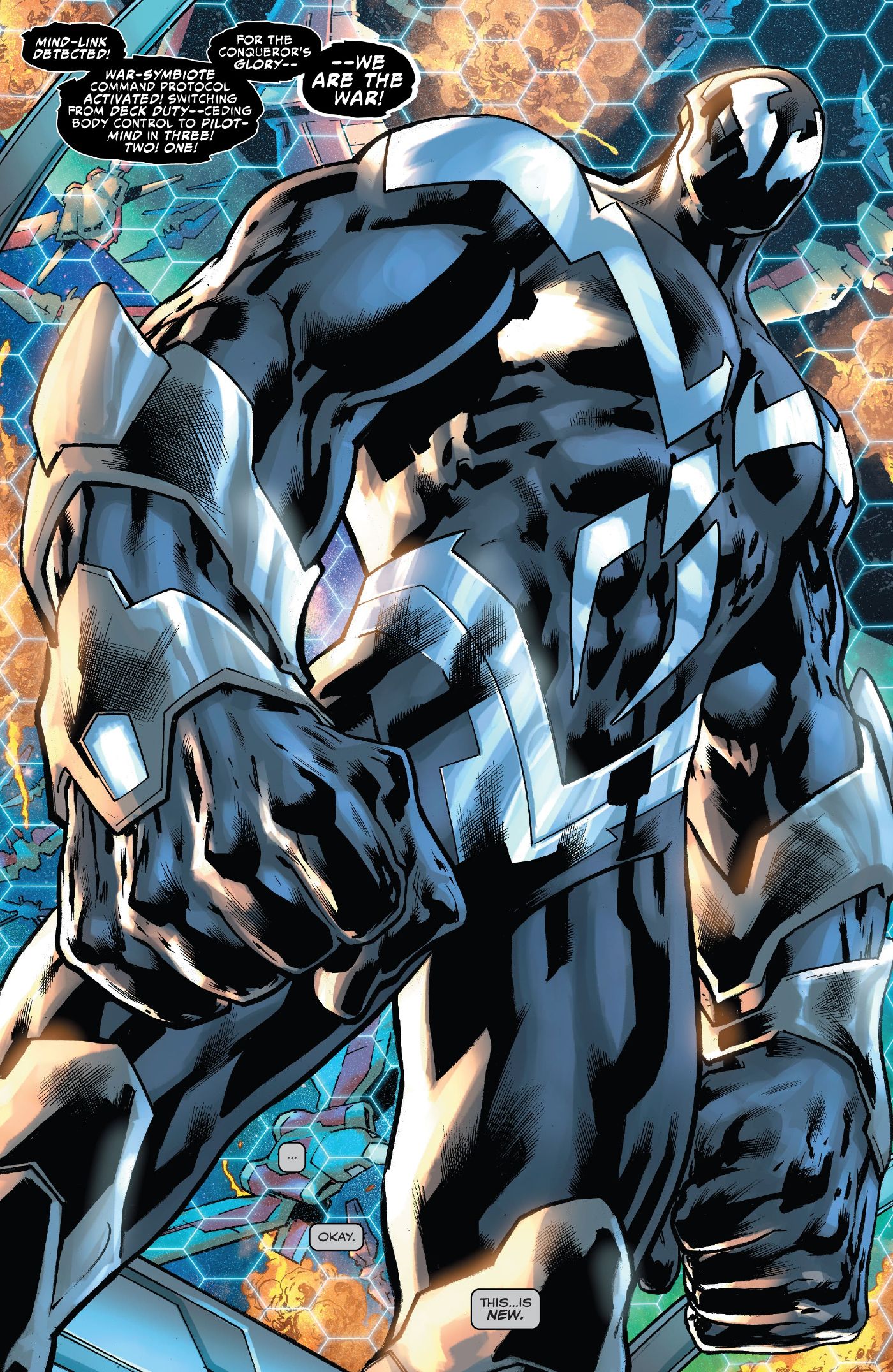 Venom Warstar battle symbiote