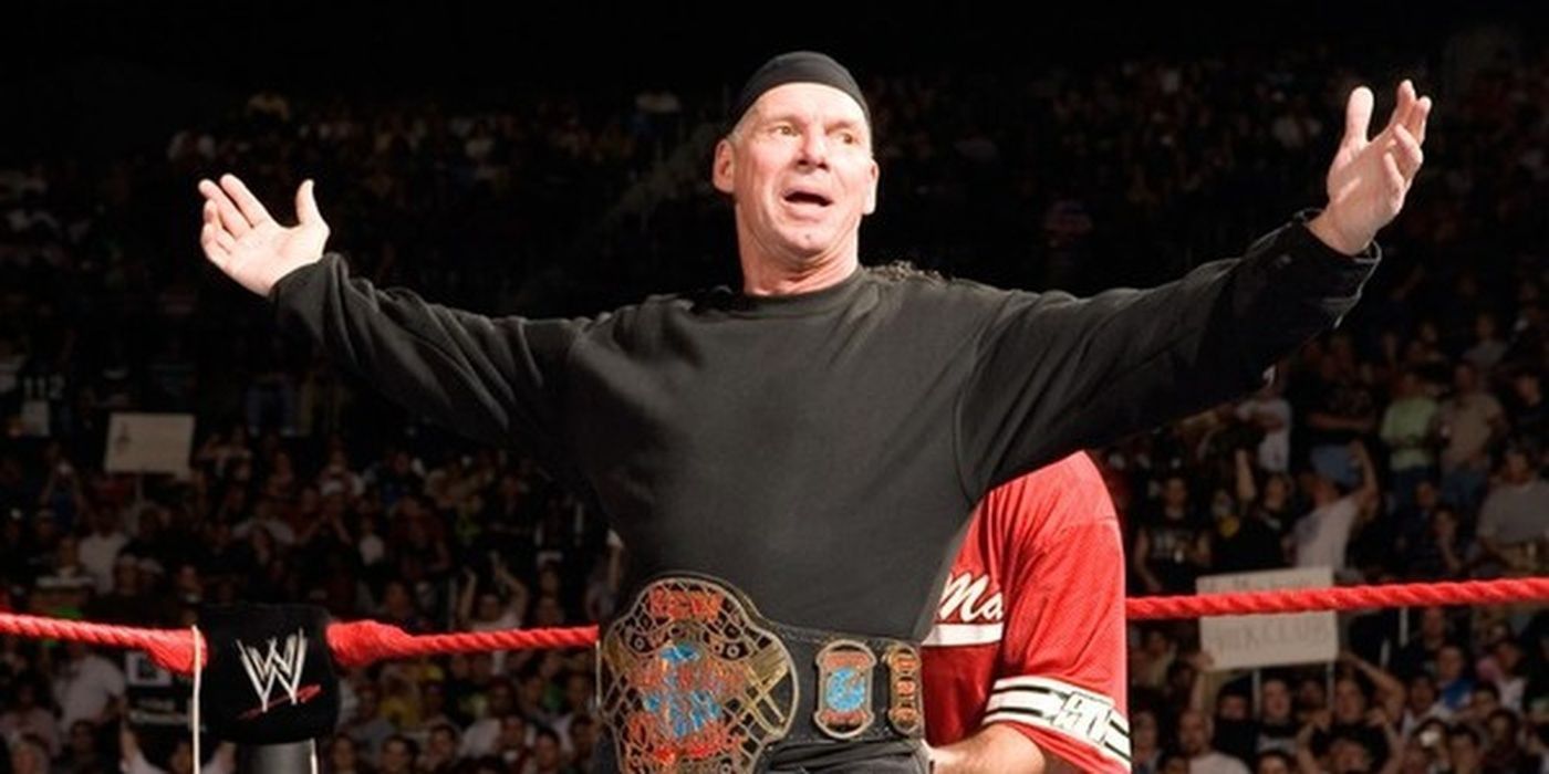Vince McMahon as ECW World Champion