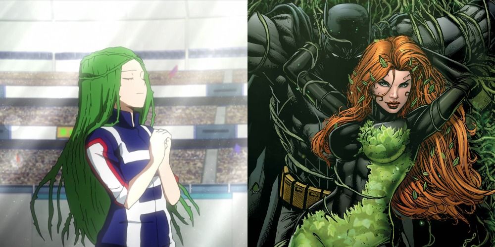 My Hero Academia&rsquo;s Vine and DC&rsquo;s Poison Ivy
