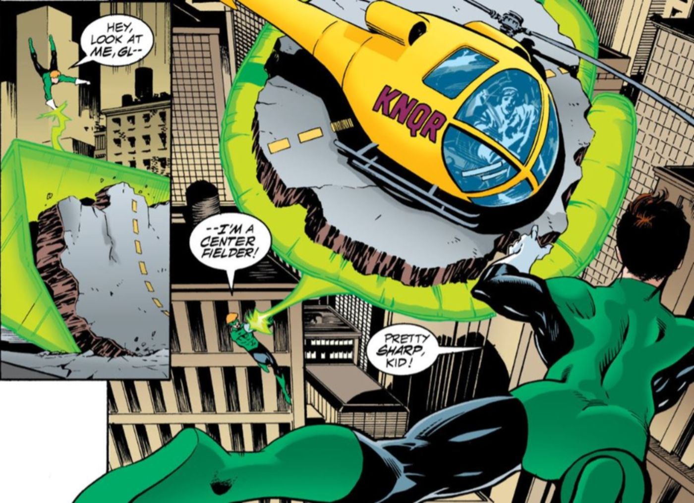 Wally West Kid Flash Green Lantern DC Comics