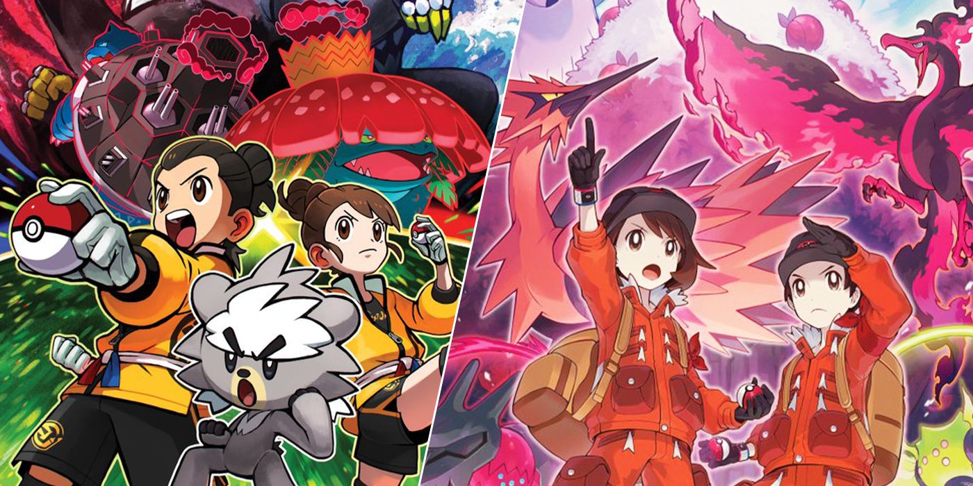 What Game Should Lapsed Pokemon Fans Play To Get Back Into The Series Pokemon Sword And Shield DLC Isle Of Armor Crown Tundra Artwork