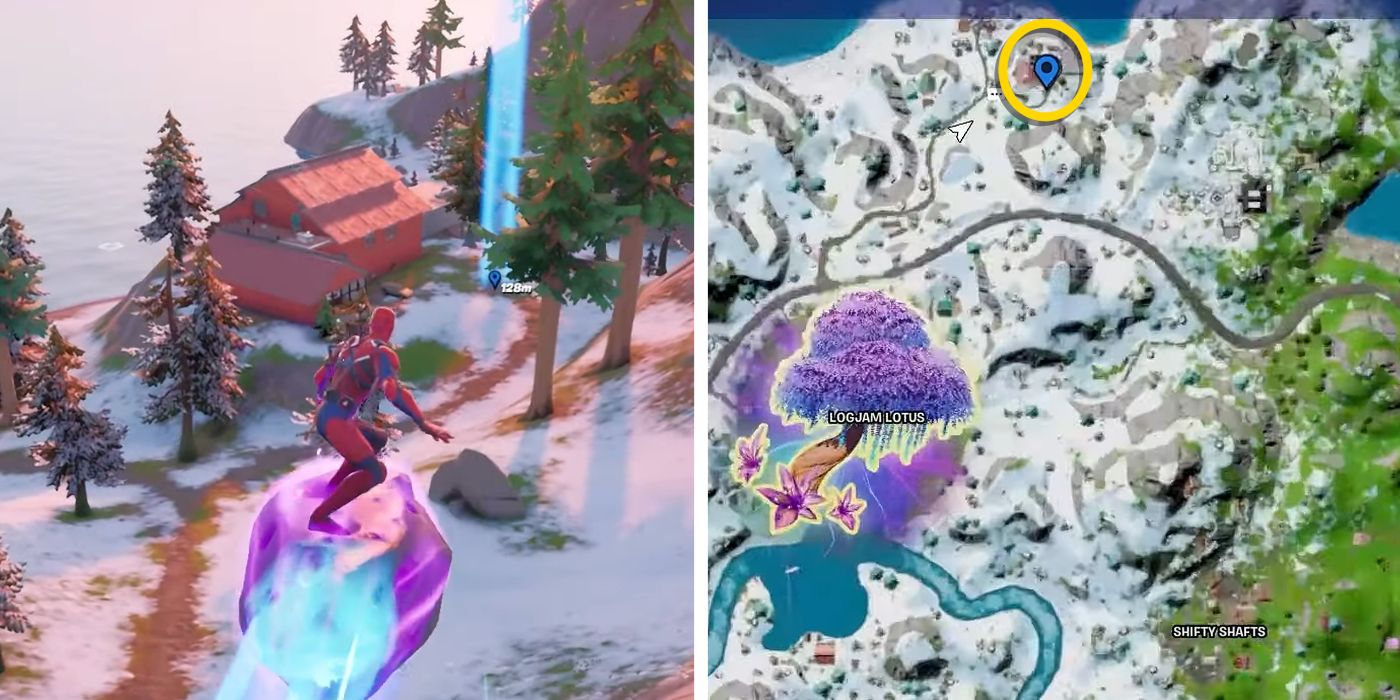 Where To Find The Ripsaw Launcher in Fortnite Chapter 3 Season 3 Map Location