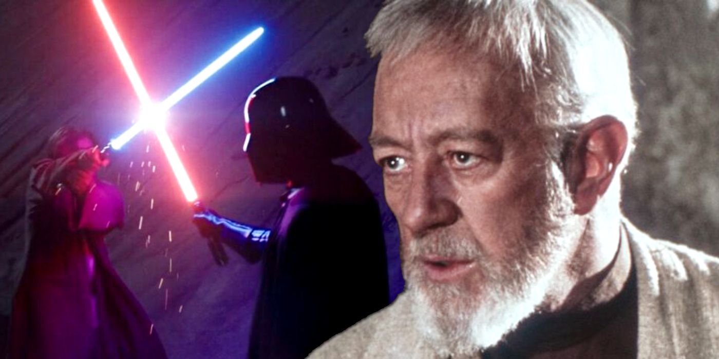 Obi-Wan Kenobi Darth Vader A New Hope