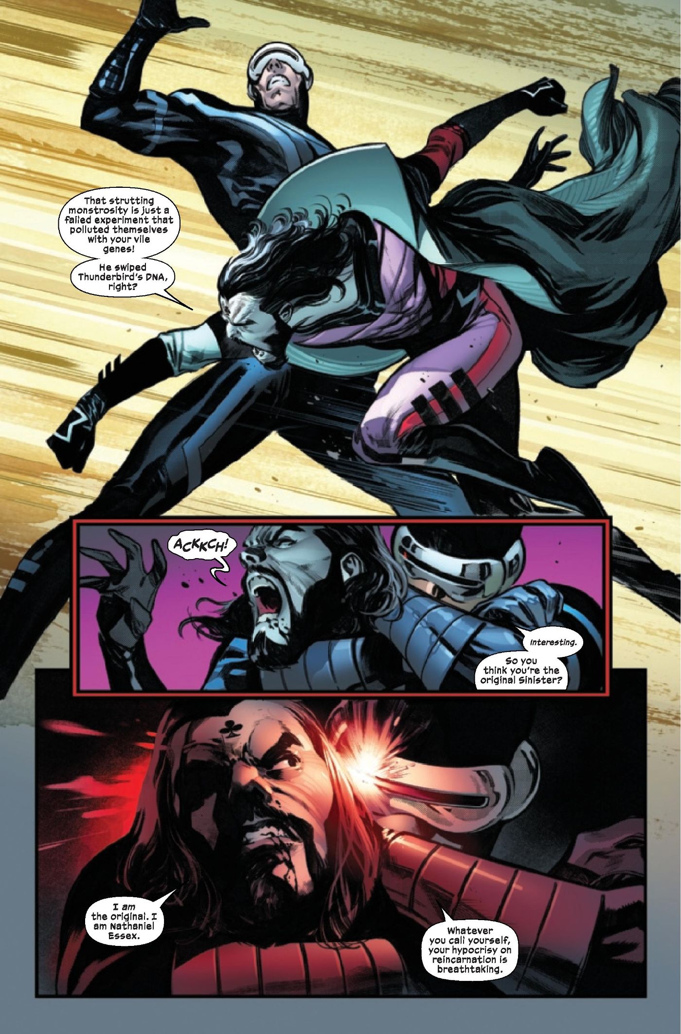 X Men 12 Cyclops Stasis Sinister