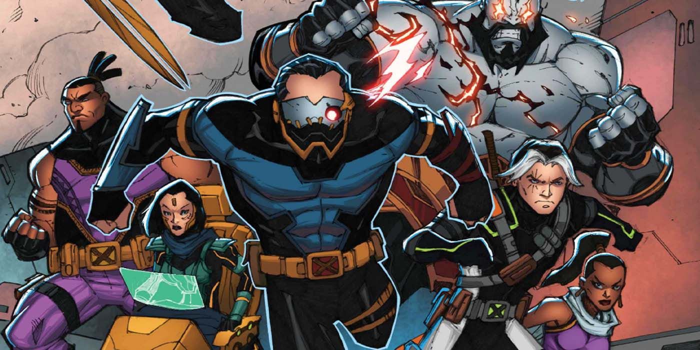 X-Men 2099 assemble in Marvel Comics.