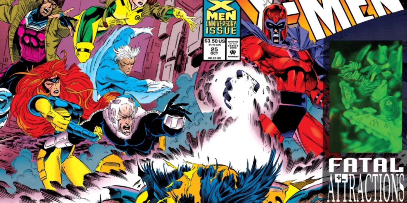 X-Men #25 Wraparound Cover