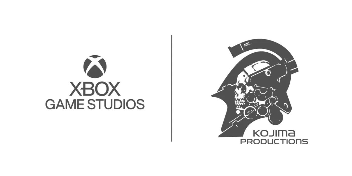 Logos for Xbox's announced partnership with Kojima Productions.