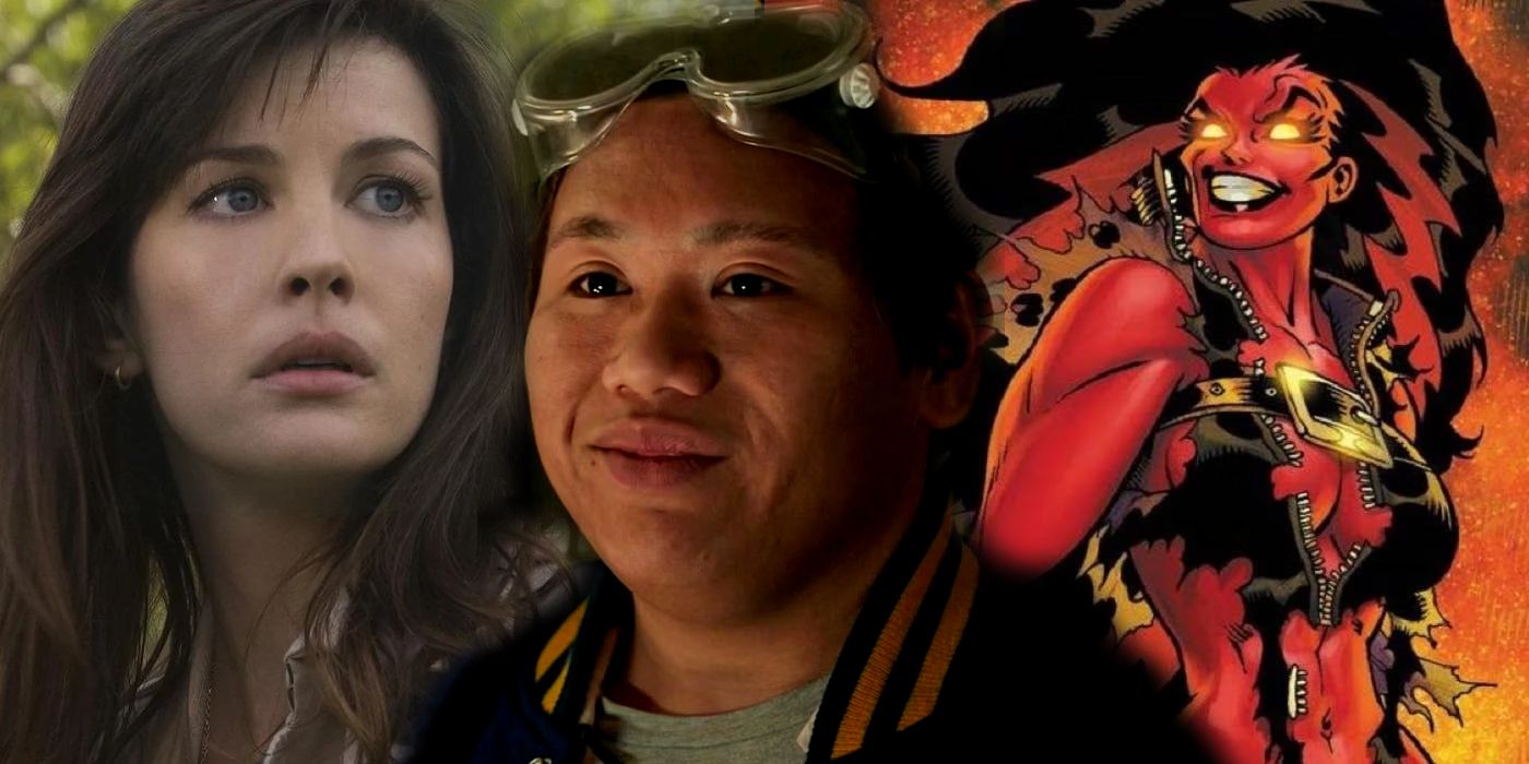 Betty Ross vs. Red She Hulk; Ned Leeds in science goggles