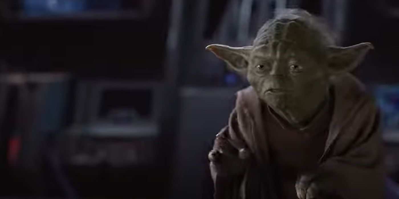 Yoda in Star Wars Revenge of the Sith