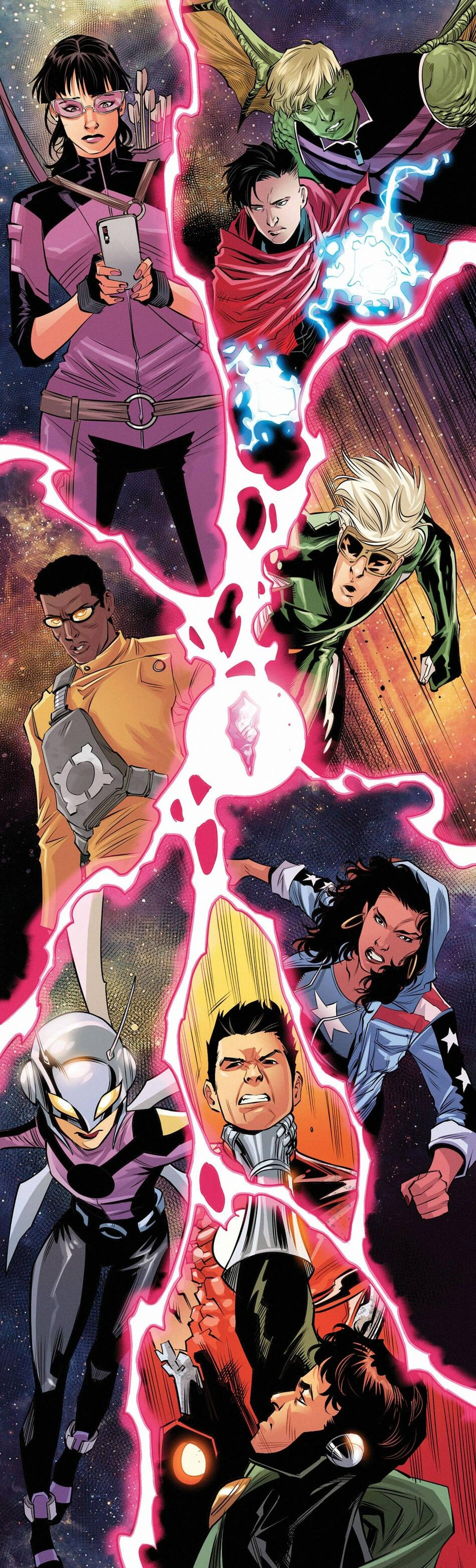 Young Avengers Infinity Comic Full Team
