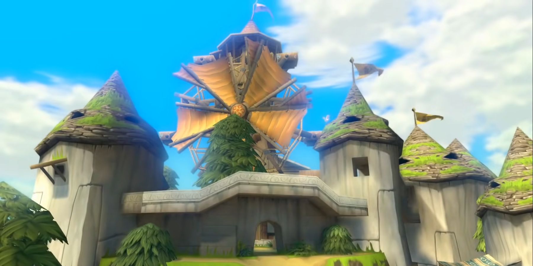 Windfall is one of Wind Waker's major islands, and its name references the opportunity for affluence.