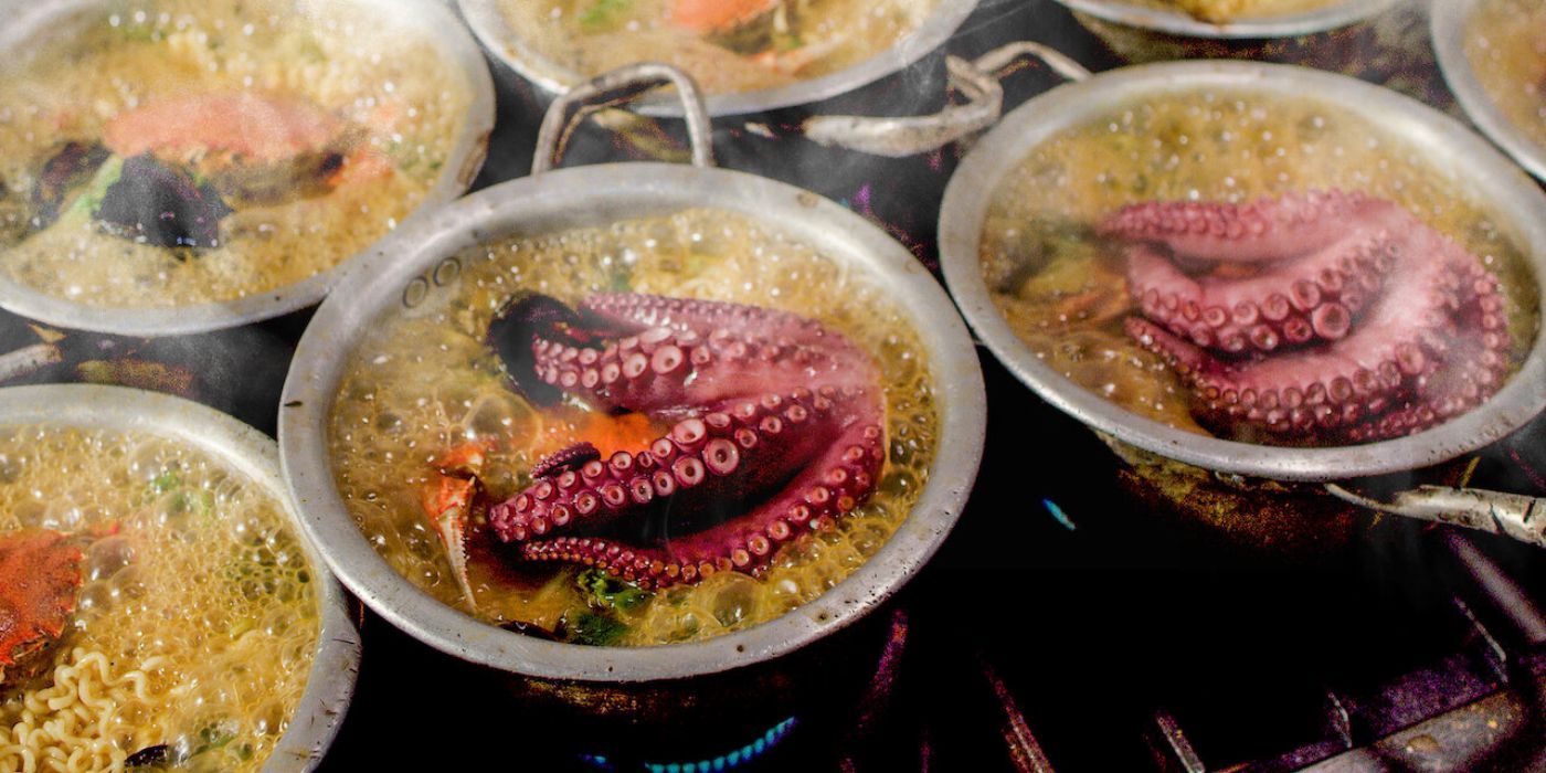 Bowls of Korean food in A Nation of Broth