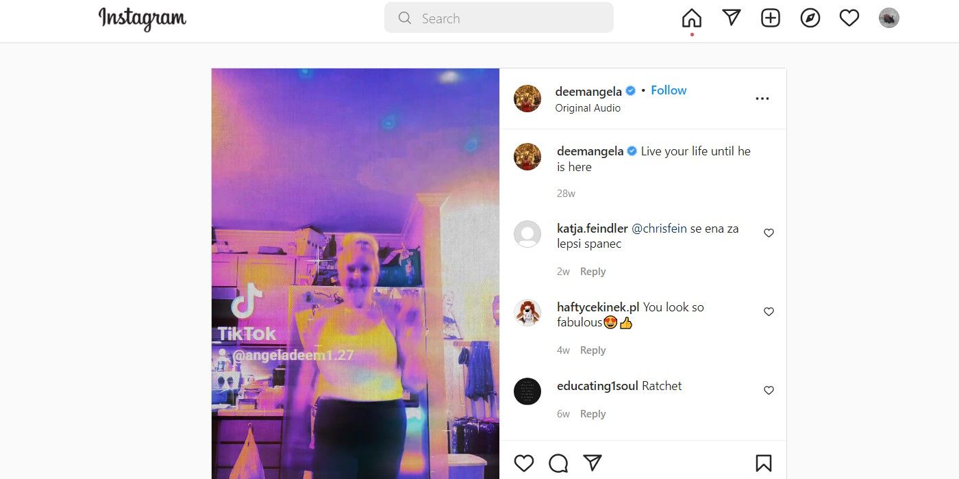 angela deem dance video screengrab IG 90 Day Fiance CROPPED