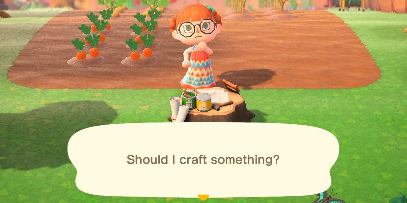 Crafting in Animal Crossing is a bad idea