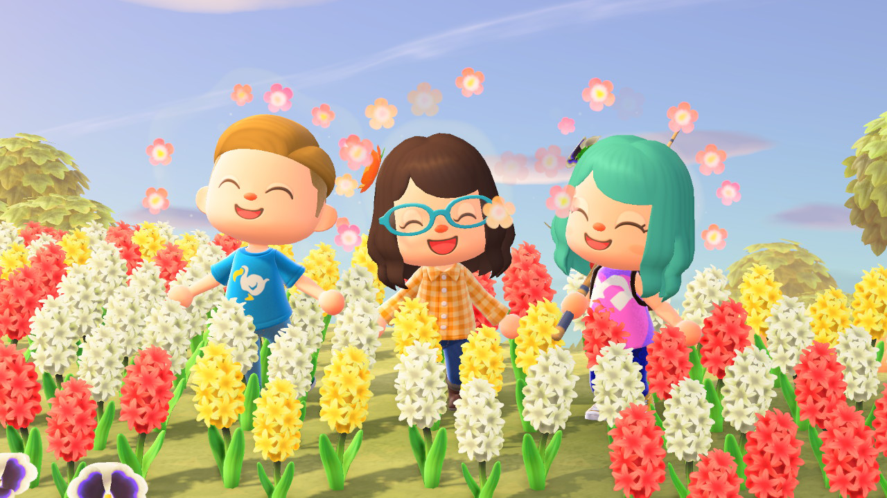 Make sure to celebrate the end of an Animal Crossing island with the friends who contributed to it.