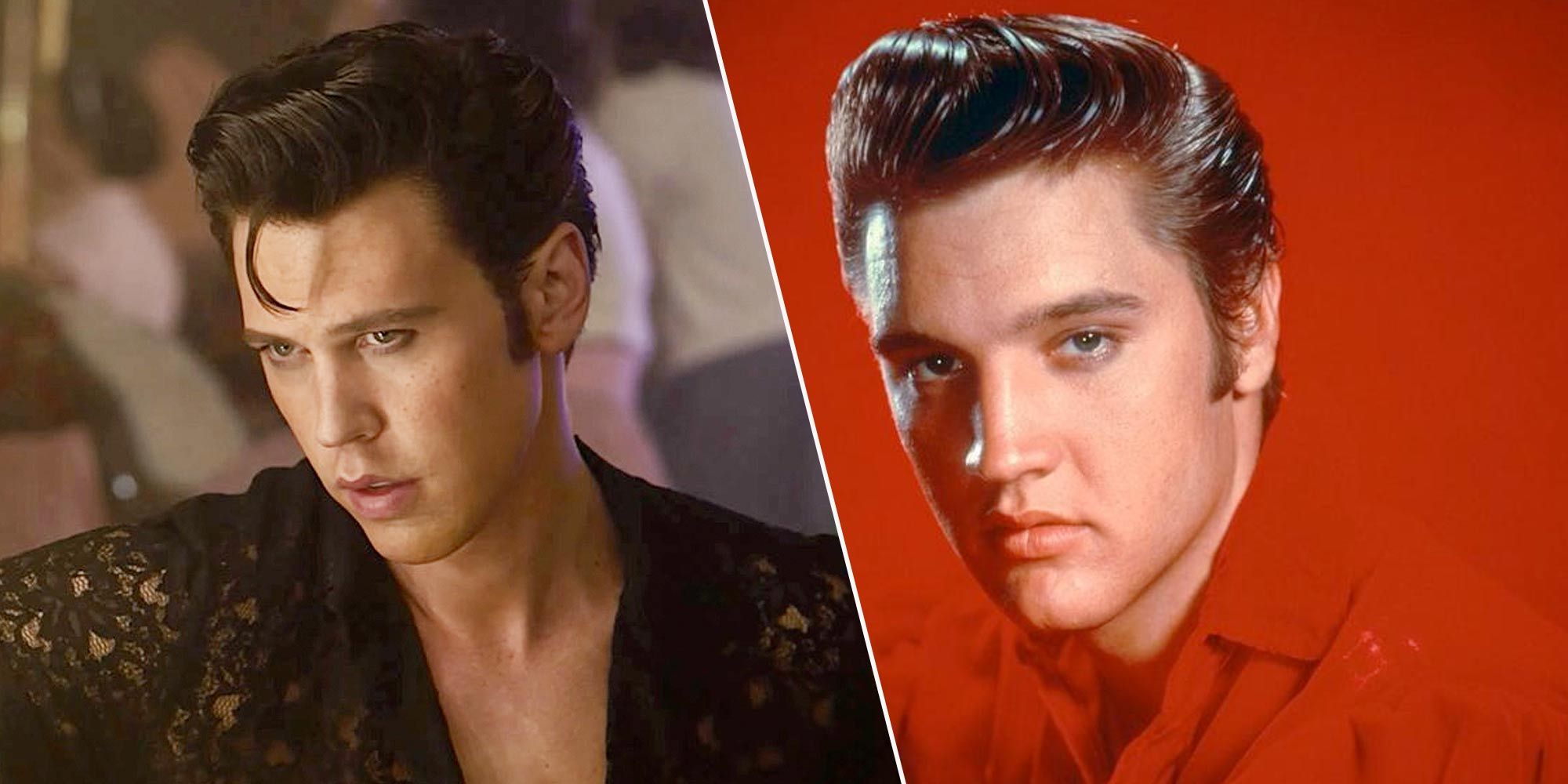 Austin Butler as Elvis Presley.