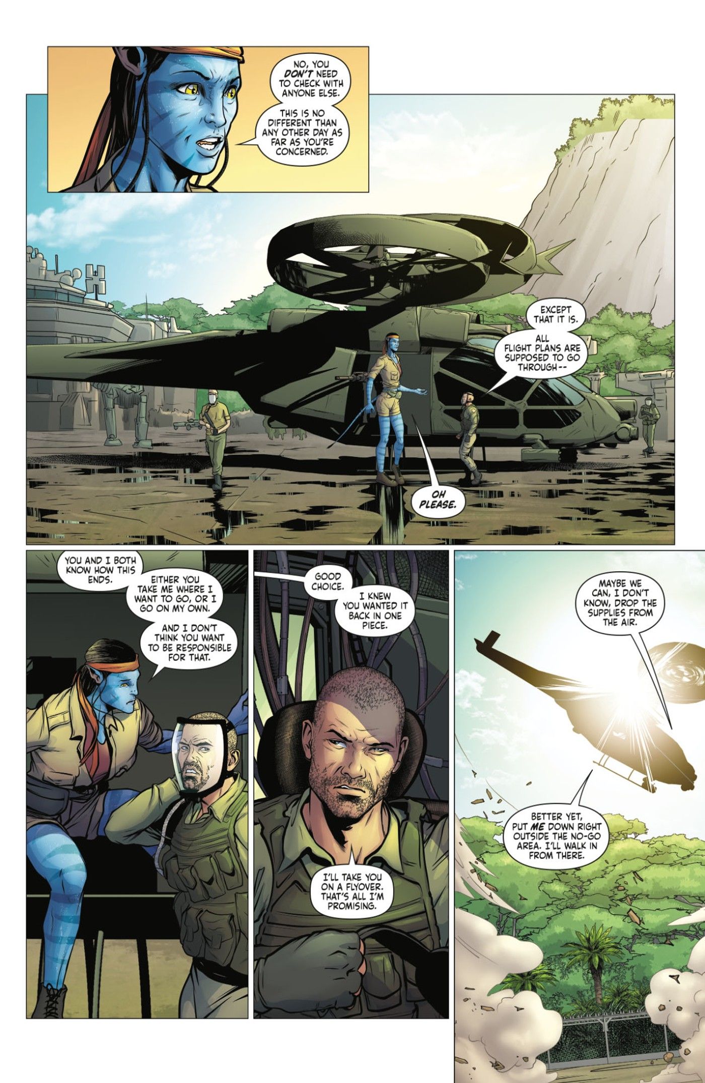 avatar adapt or die preview page 1