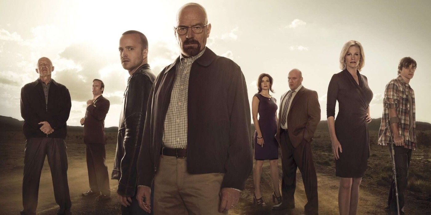 The main characters from Breaking Bad
