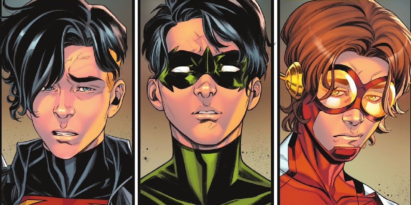 Dark Crisis Young Justice Feature: Superboy Robin Impulse