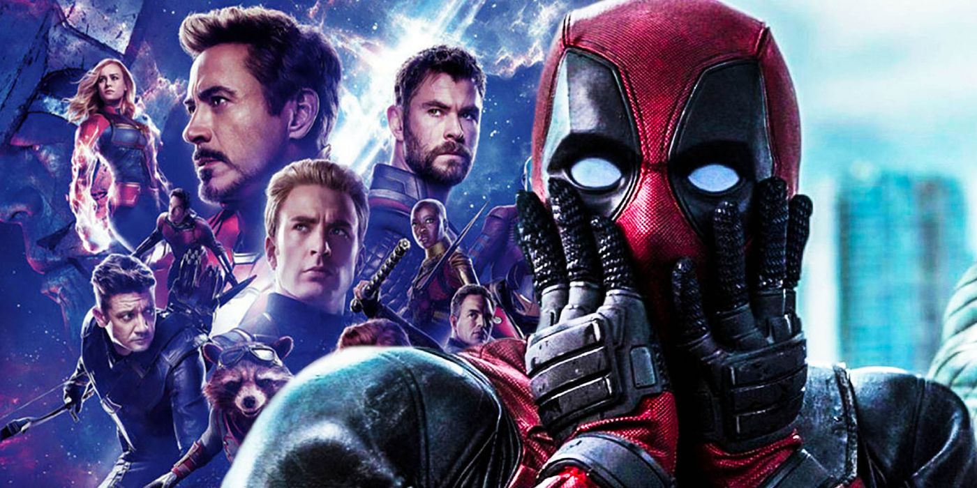 Poster for Avengers: Endgame and Ryan Reynolds as Deadpool