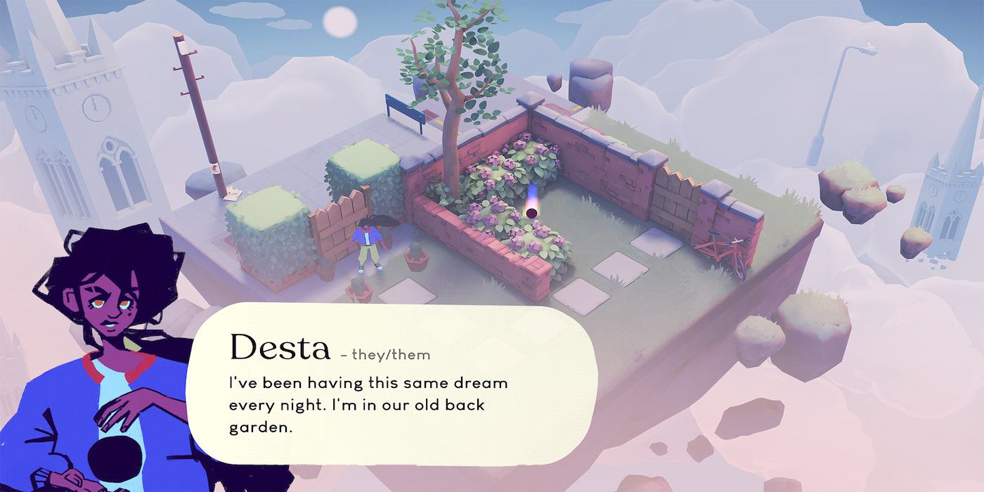 A screenshot from the upcoming game Desta: The Memories Between