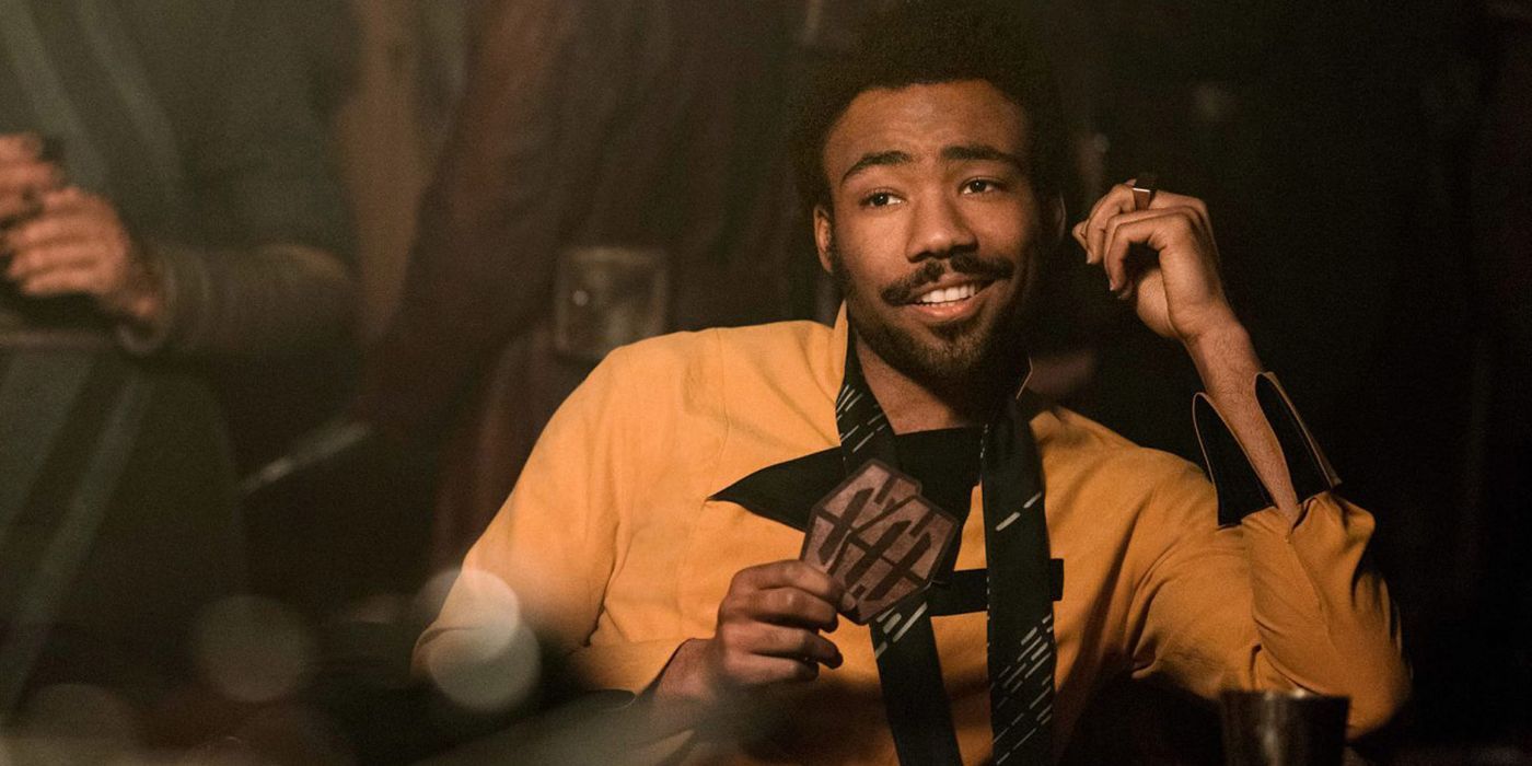 Lando in Star Wars: Solo.