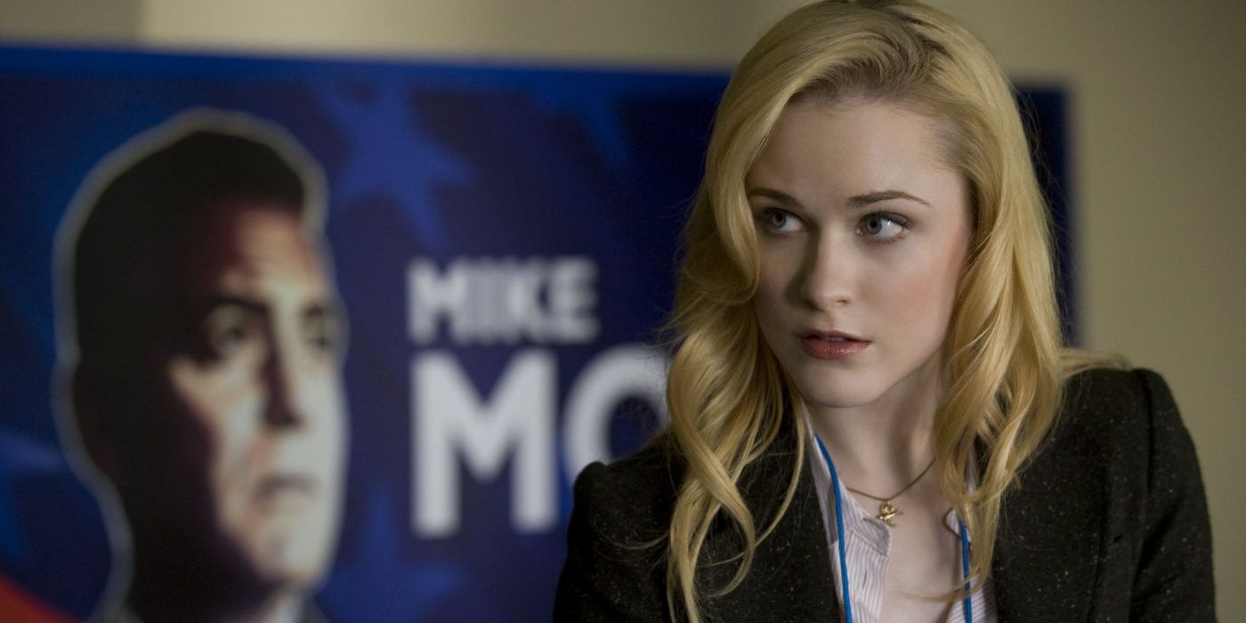 Evan Rachel Wood as Molly in The Ides of March