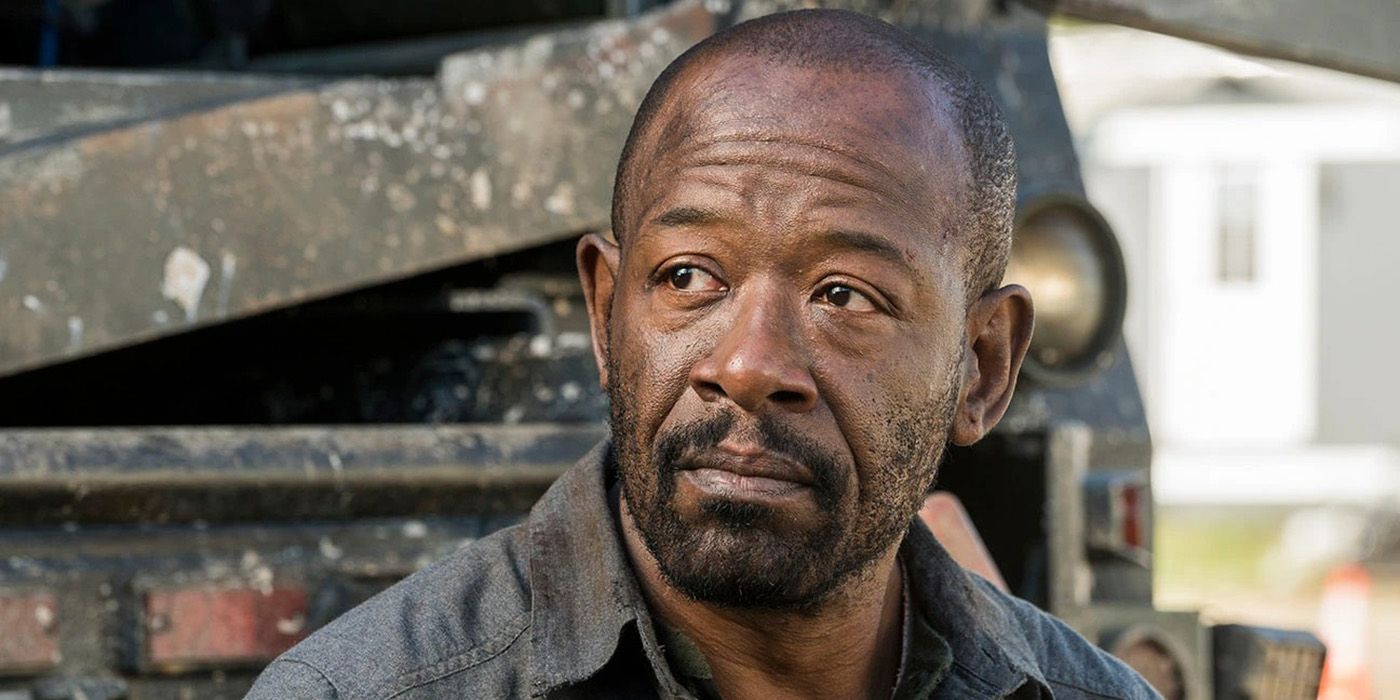 A close up of Morgan on Fear the Walking Dead.