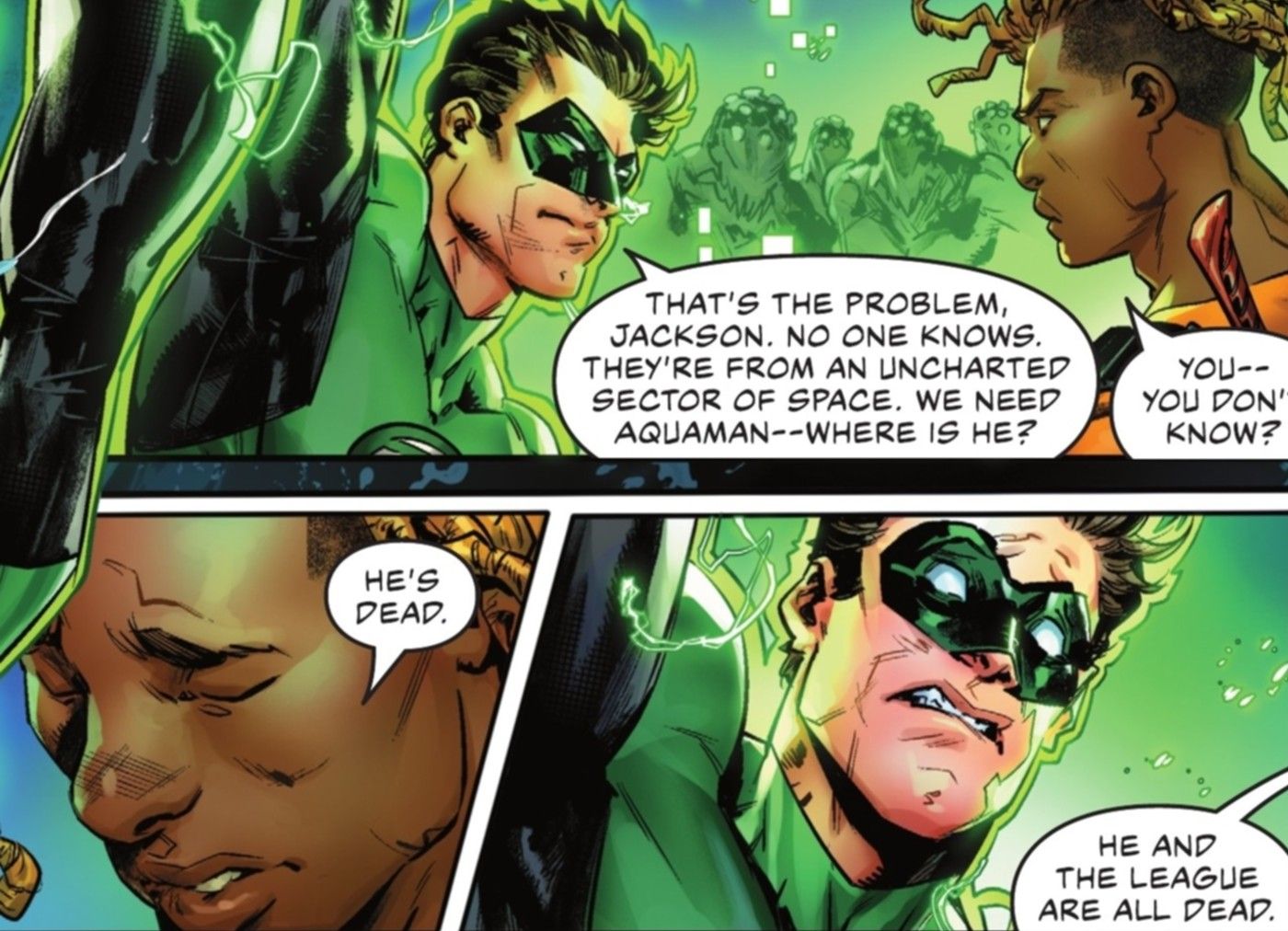 green lantern aquaman