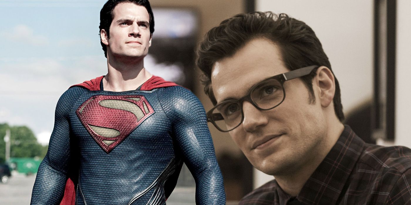 Henry Cavill as Superman in Man of Steel and Clark Kent in Batman v Superman