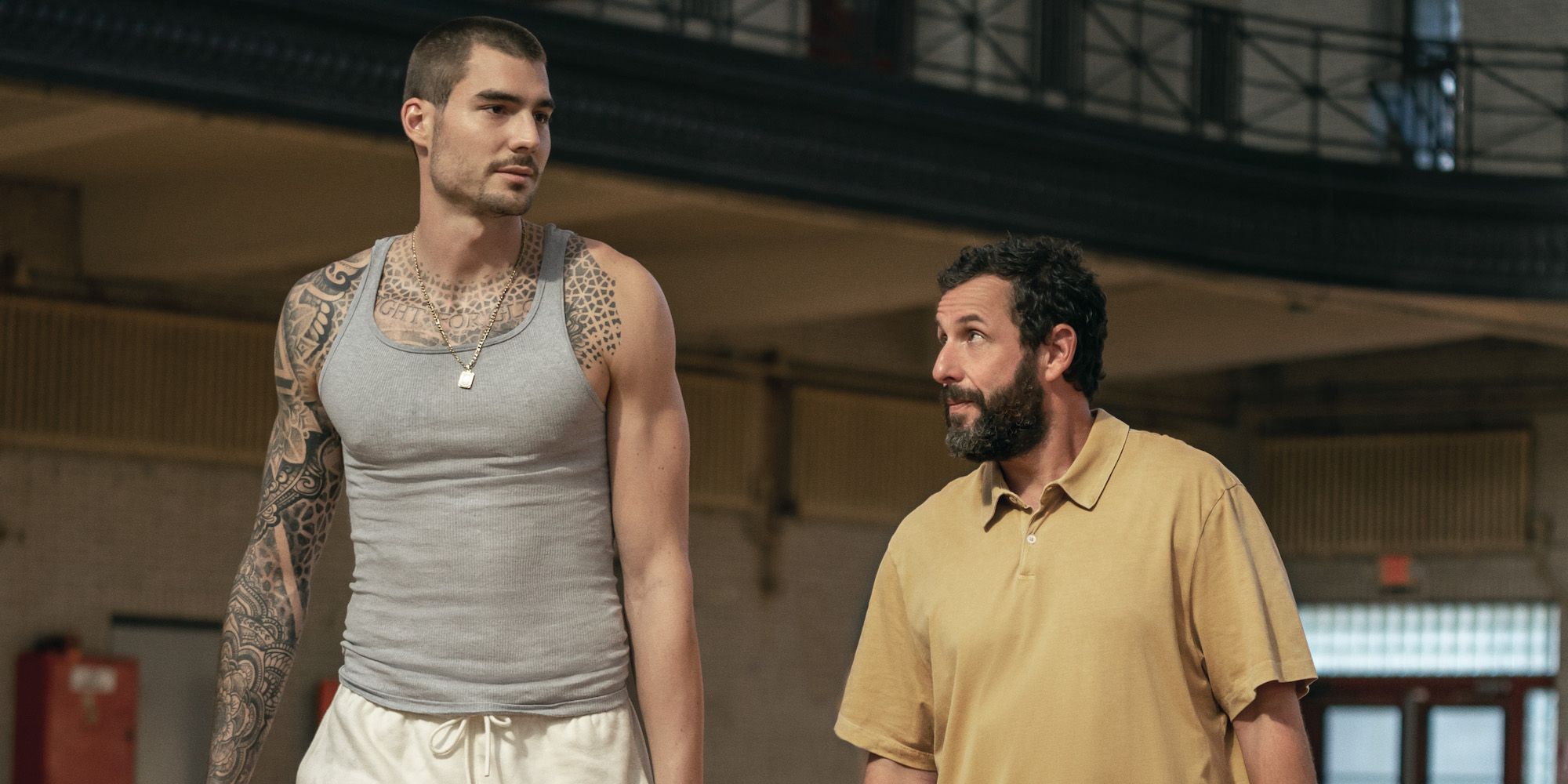 Review: Sandler's got game in basketball movie 'Hustle